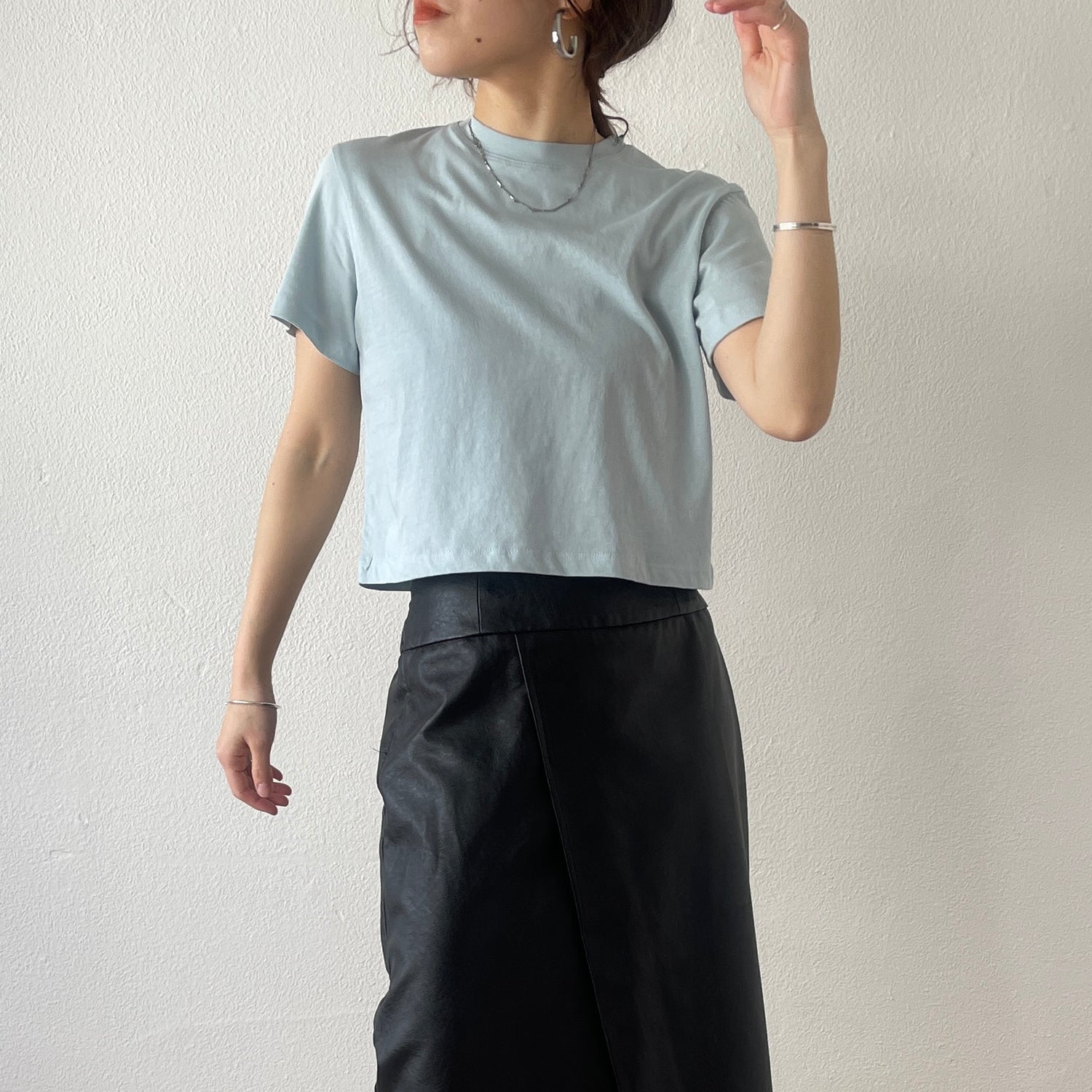 daily daily compact tee / blue