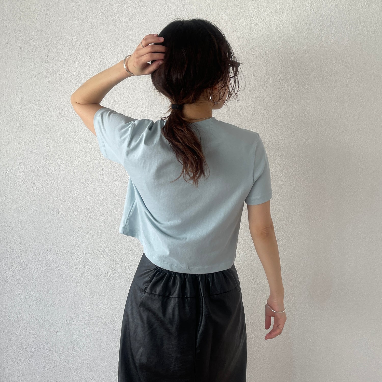 daily daily compact tee / blue