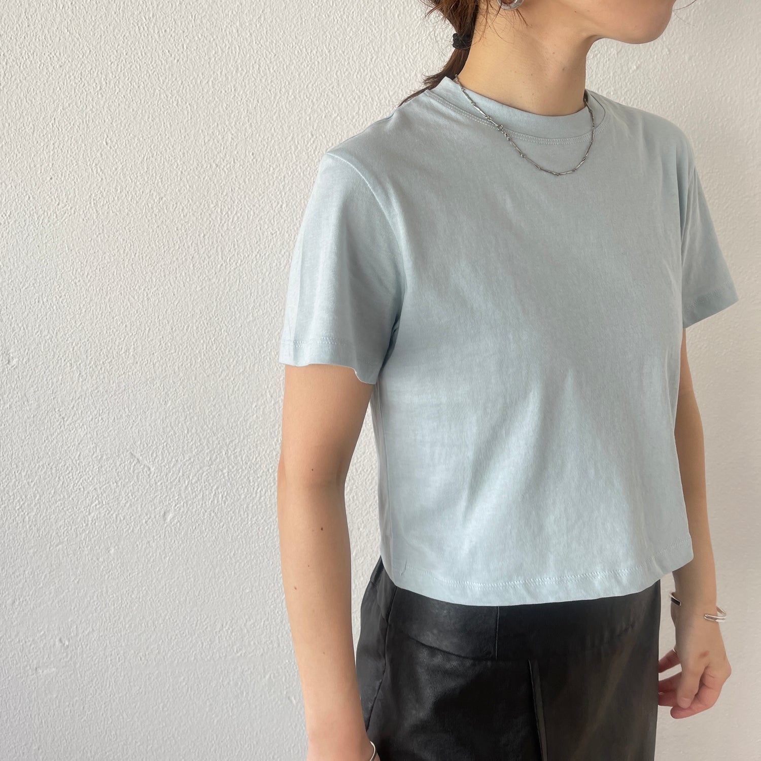 daily daily compact tee / blue
