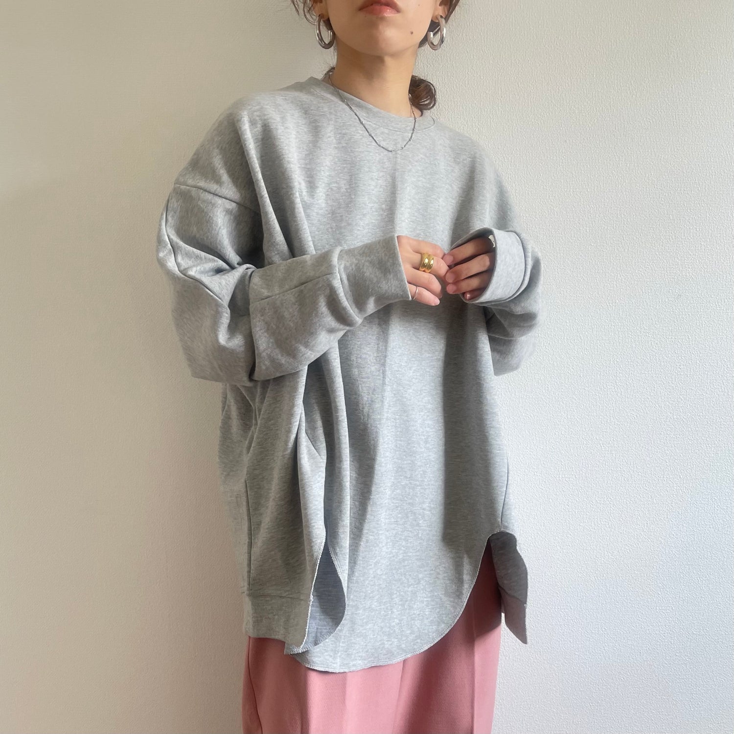 asymmetry design sweat / gray