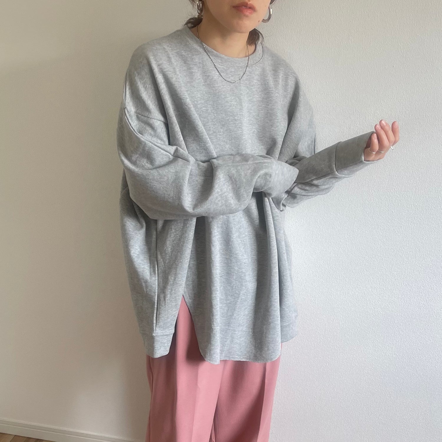 asymmetry design sweat / gray
