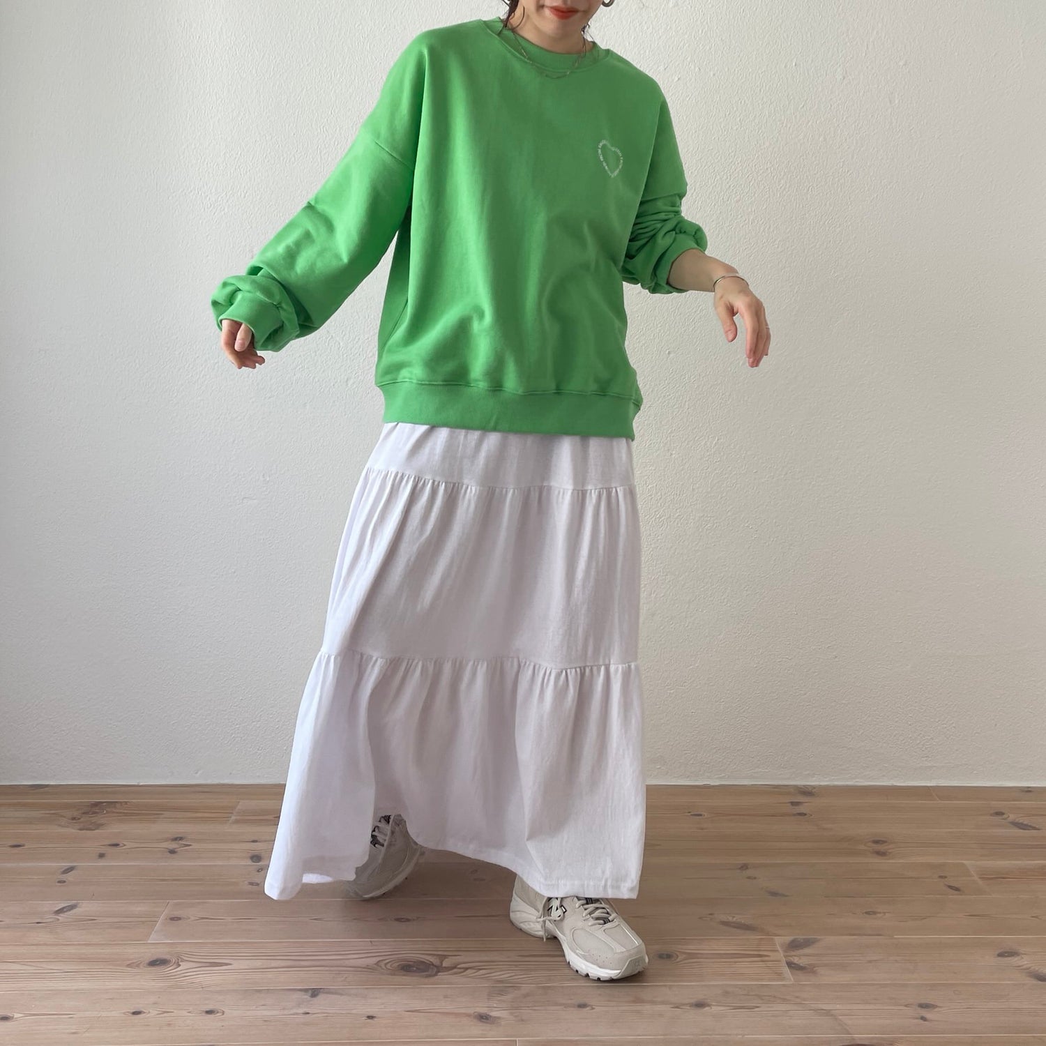 american muffin sweat / green