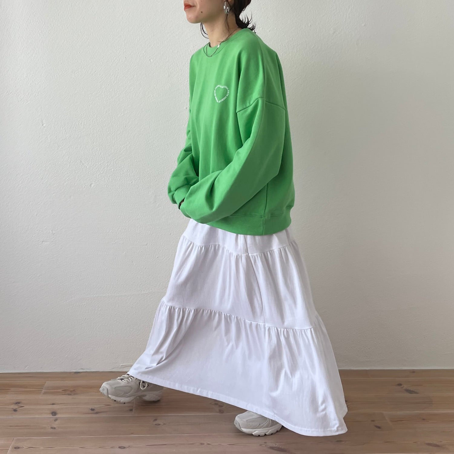 american muffin sweat / green