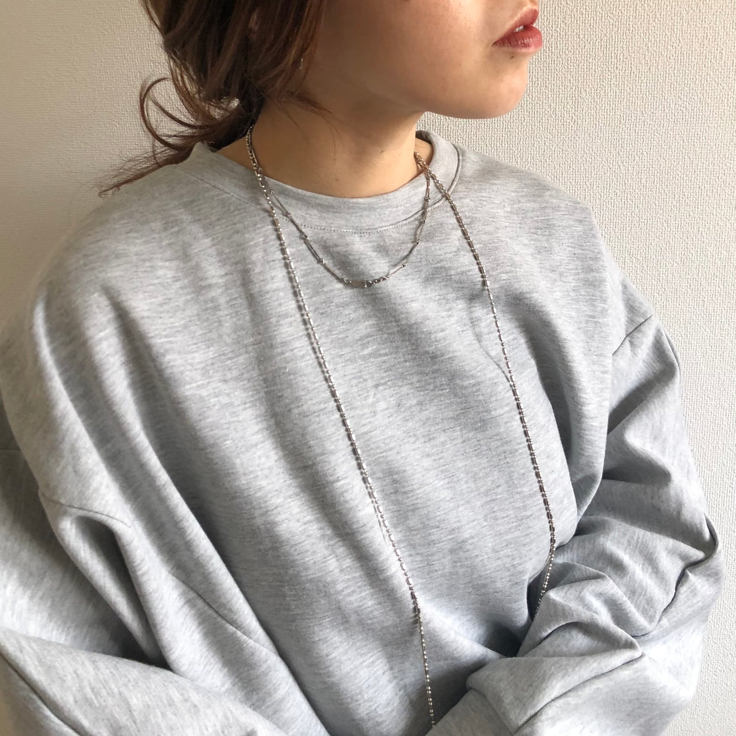 asymmetry design sweat / gray