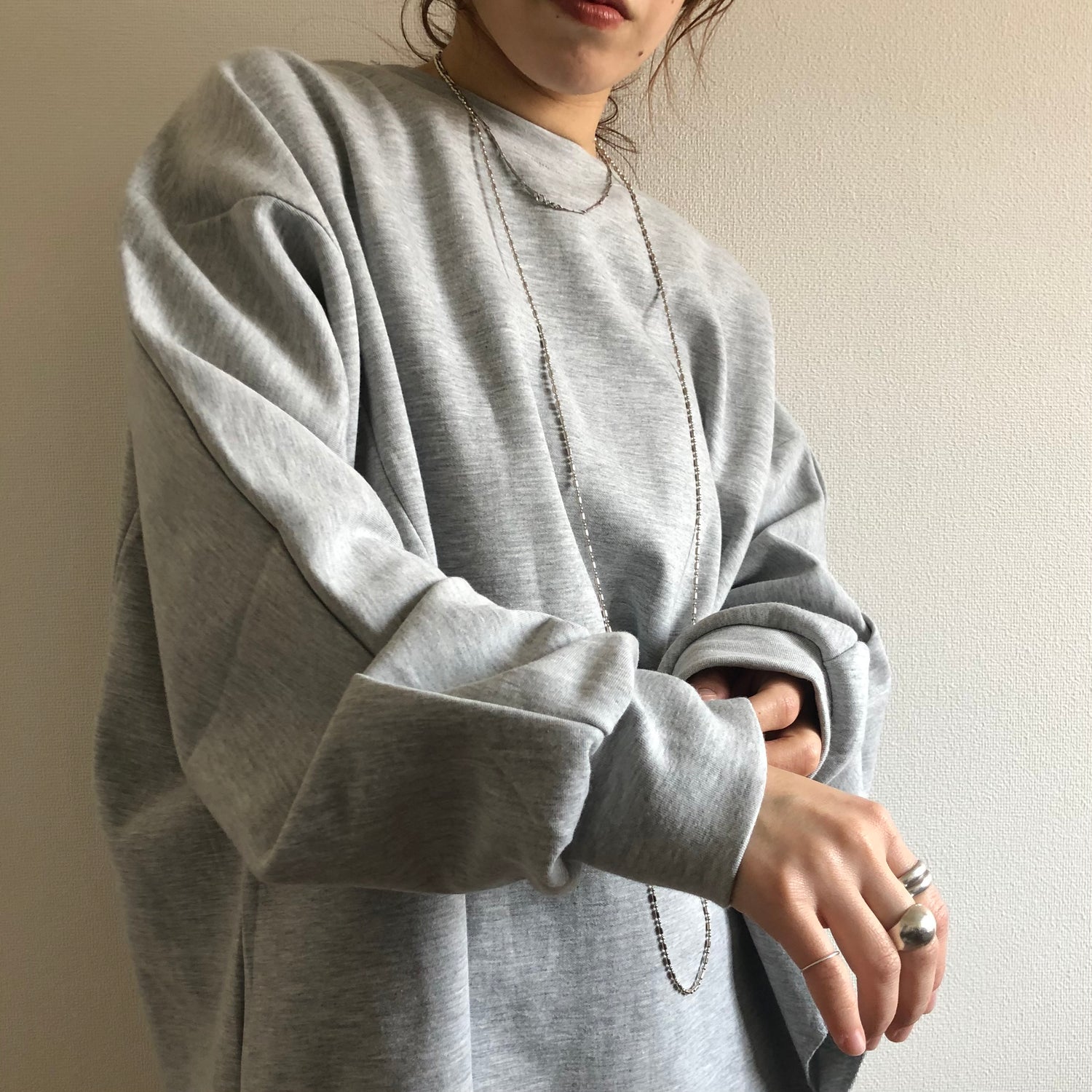 asymmetry design sweat / gray