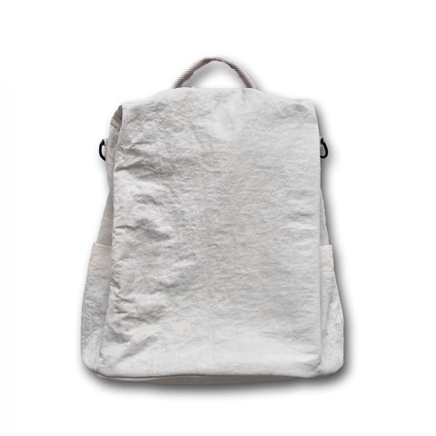 2way nylon backpack / ivory