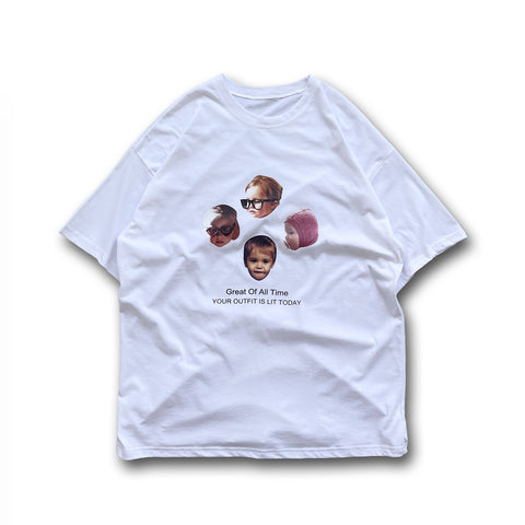 【SAMPLE】G.O.A.T. Babies tee / white