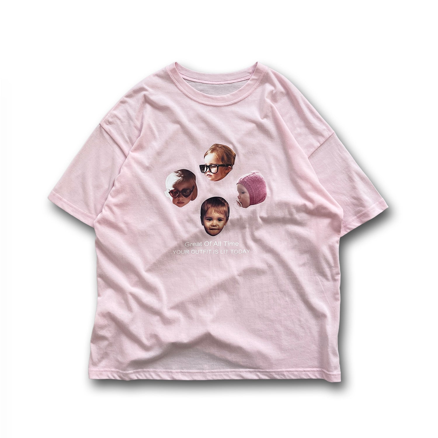 【SAMPLE】G.O.A.T. Babies tee / pink