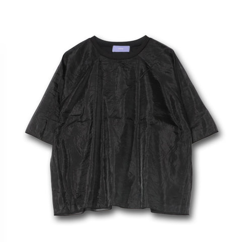 【SAMPLE】sheer docking tee / black