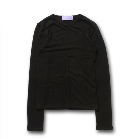 【SAMPLE】stretch tops / black