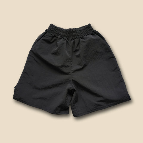 【SAMPLE】nylon short pants / black