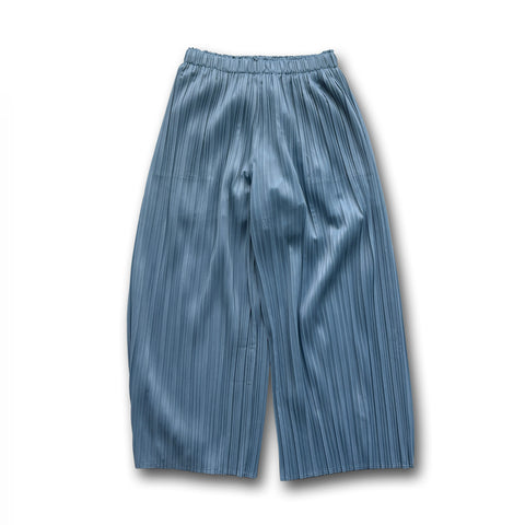 【SAMPLE】pleats pants / blue