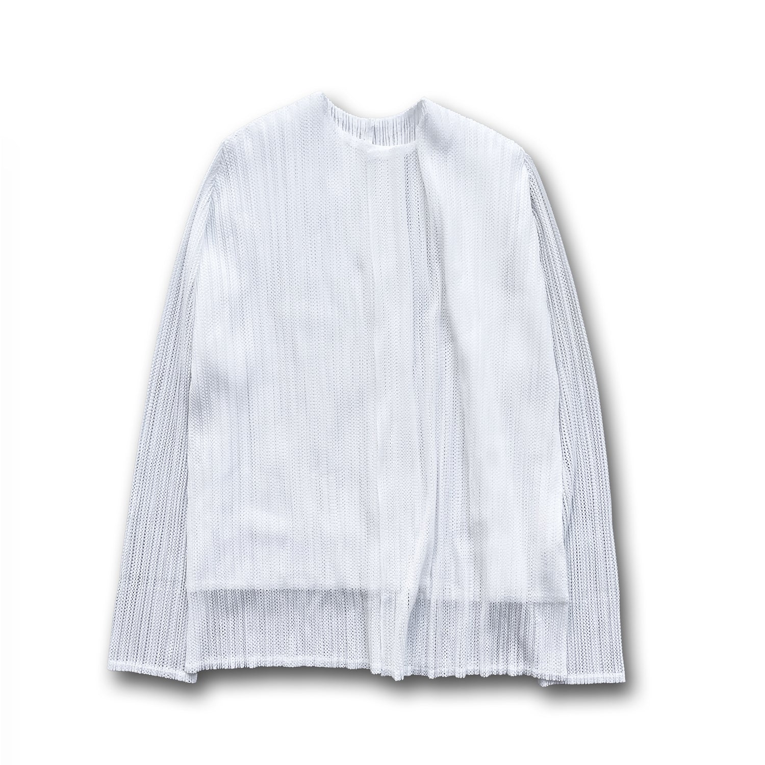 【SAMPLE】pleats sheer cardigan / ivory