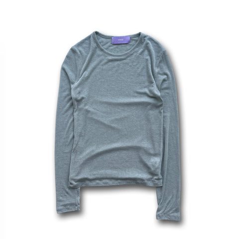 【SAMPLE】stretch tops / blue
