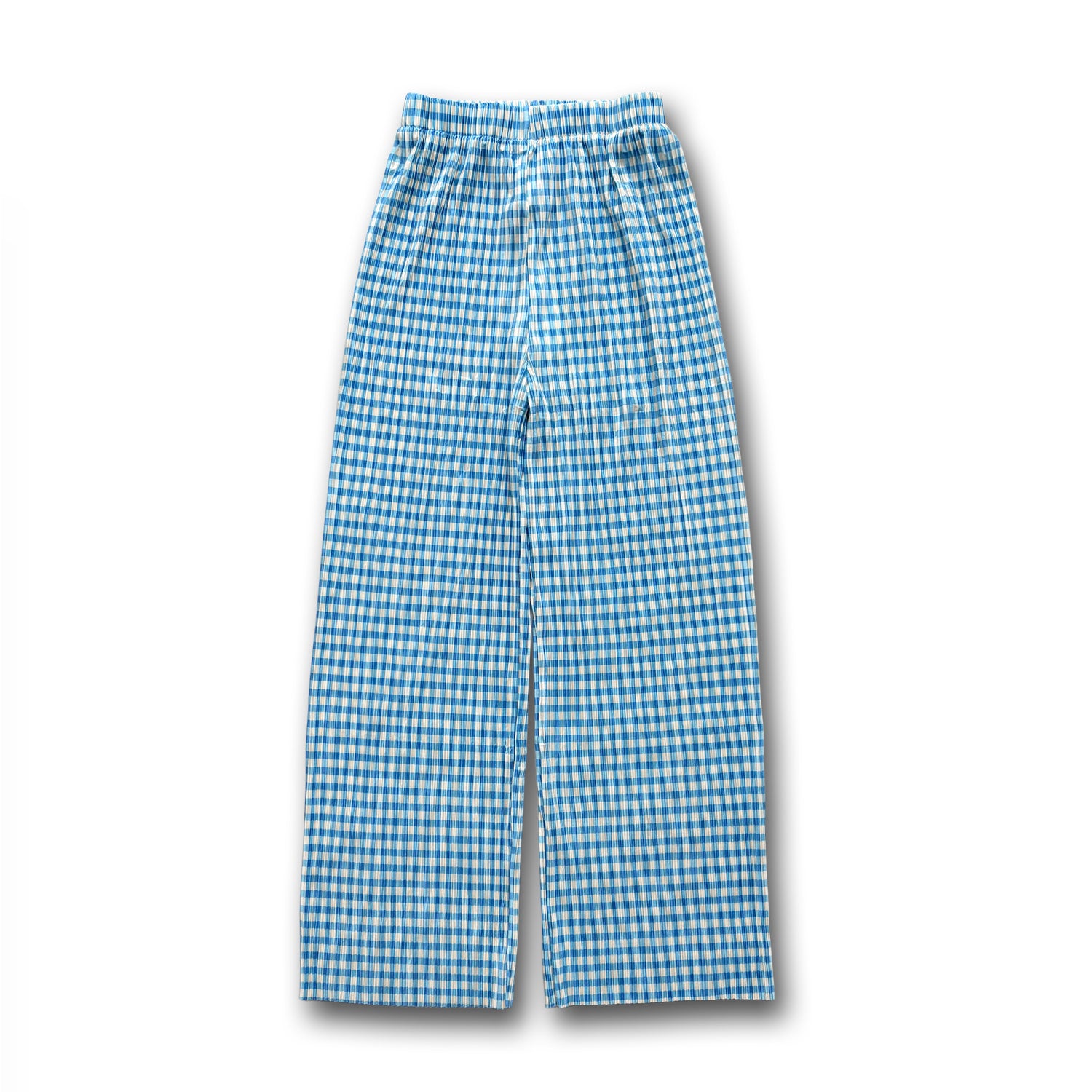 24h CHECK PANTS / blue