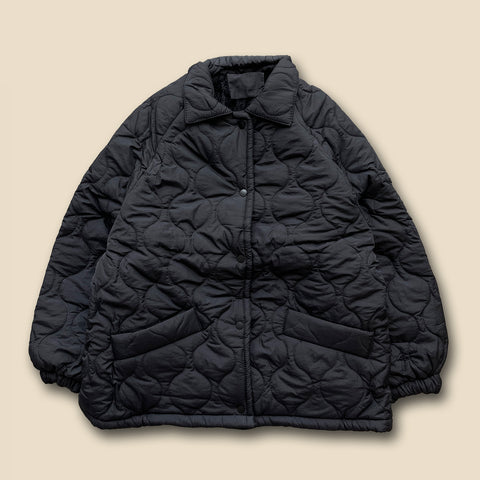 【SAMPLE】WATA AME quilting jacket / black