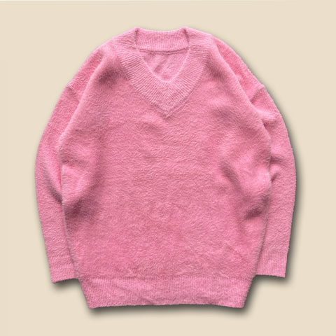 【SAMPLE】MOTE knit tunic / pink