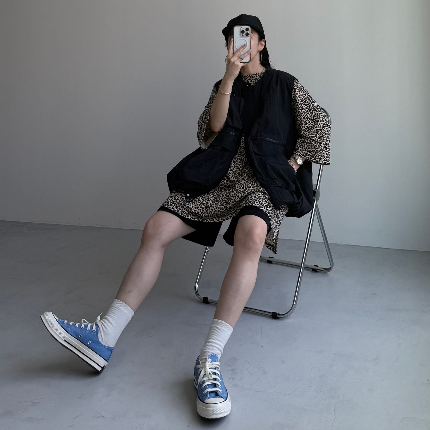 9pockets buddy vest / black