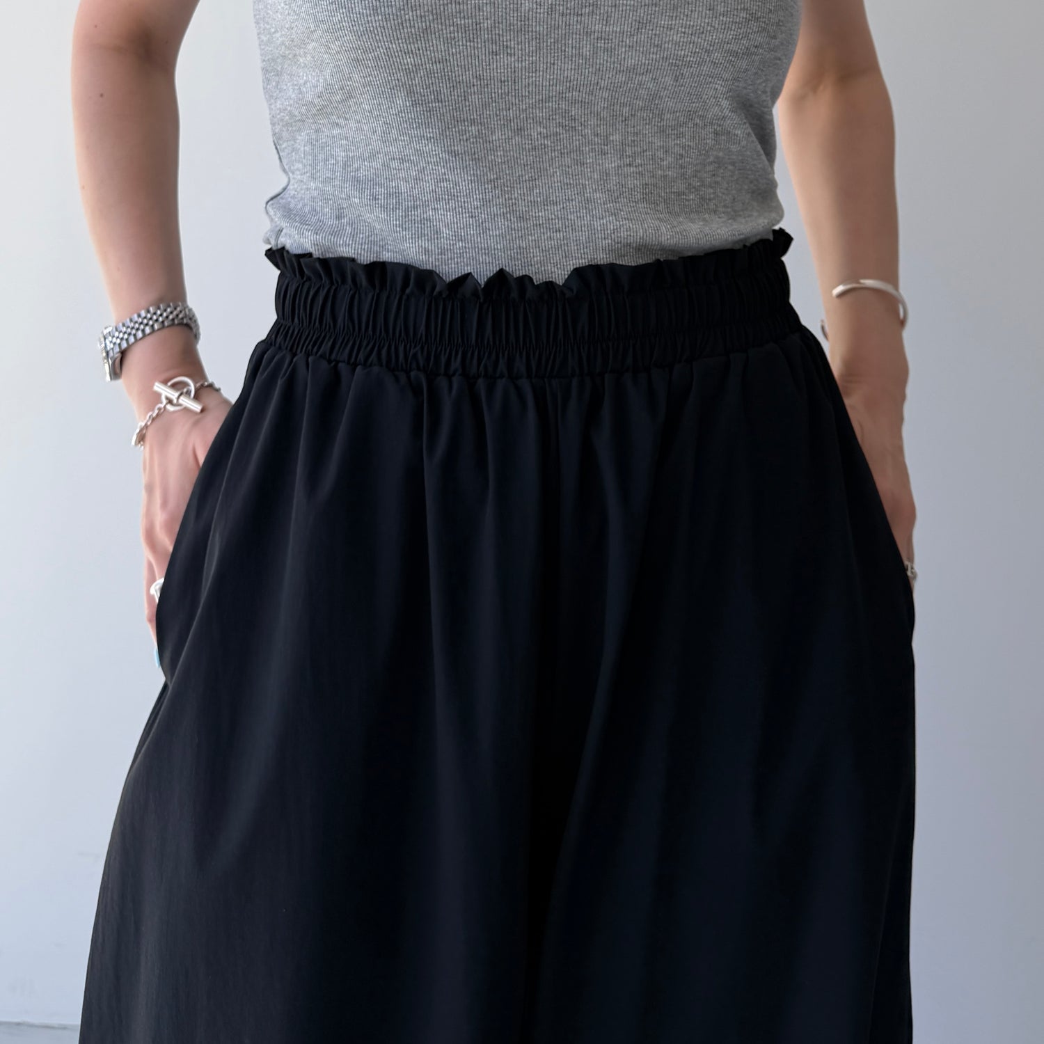 reikan pants / black