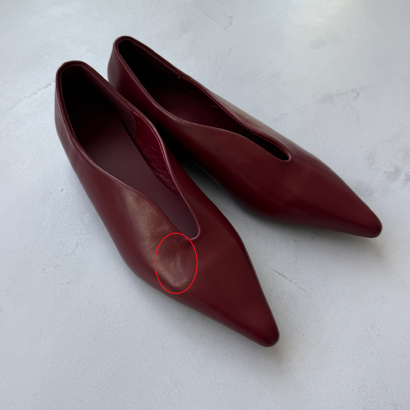 【SAMPLE】wave pumps / red