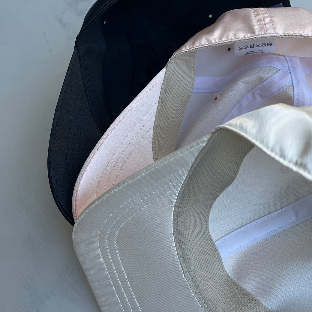 【SAMPLE】buddy satin cap / 3color