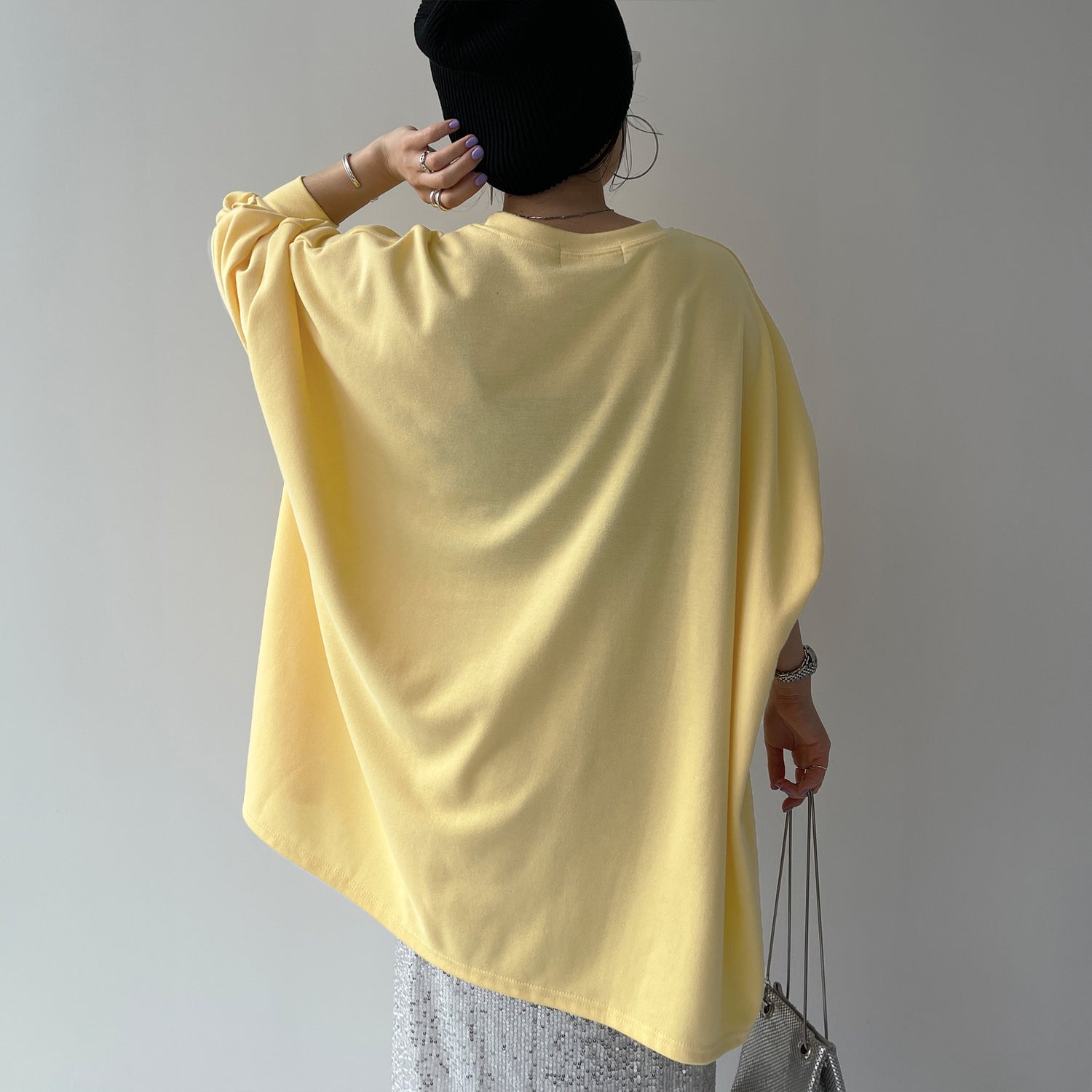 super loose light sweatee / light yellow [3size]