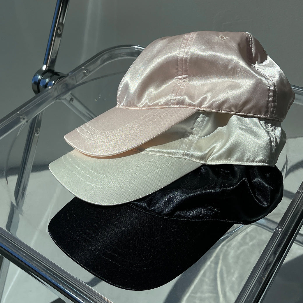 【SAMPLE】buddy satin cap / 3color