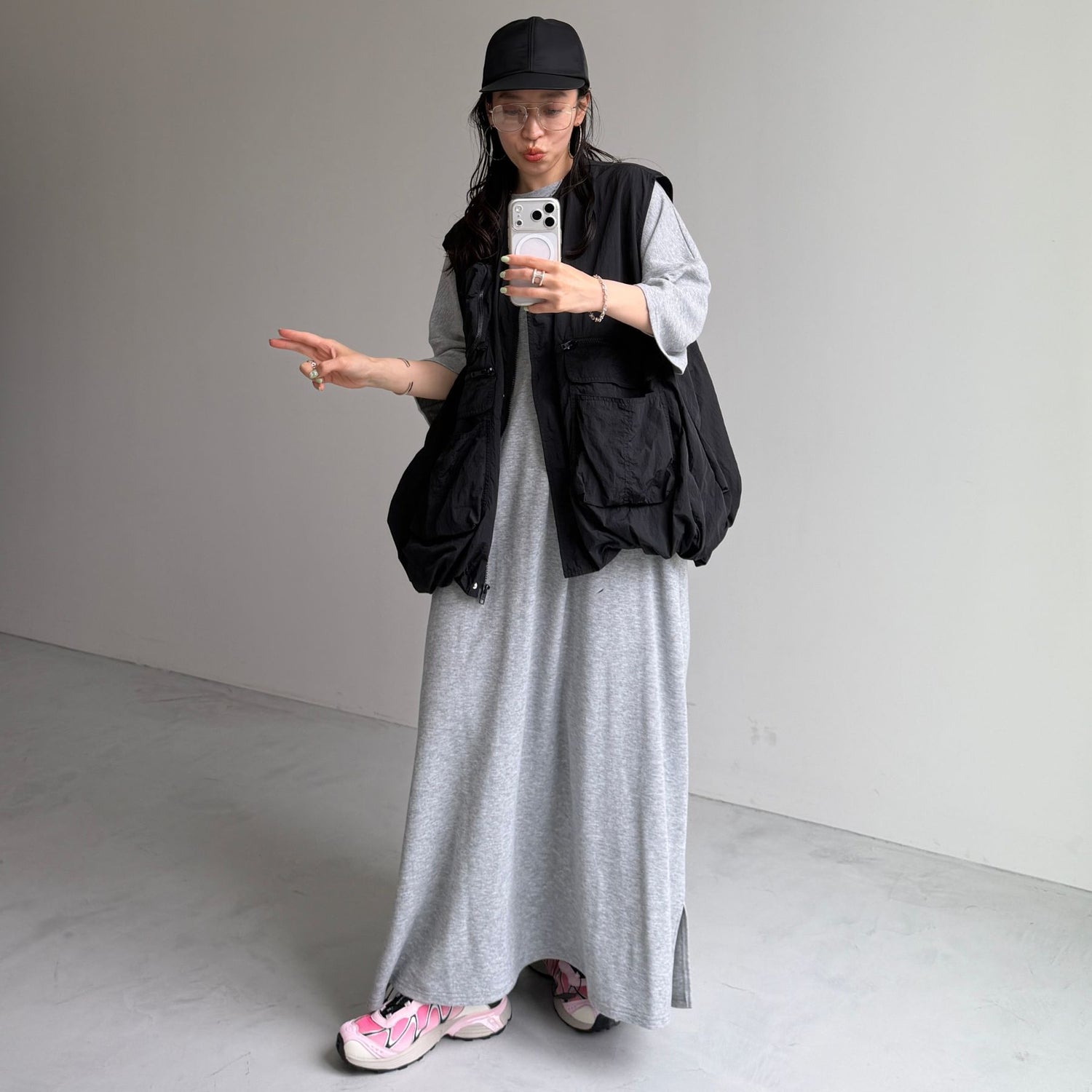 9pockets buddy vest / black