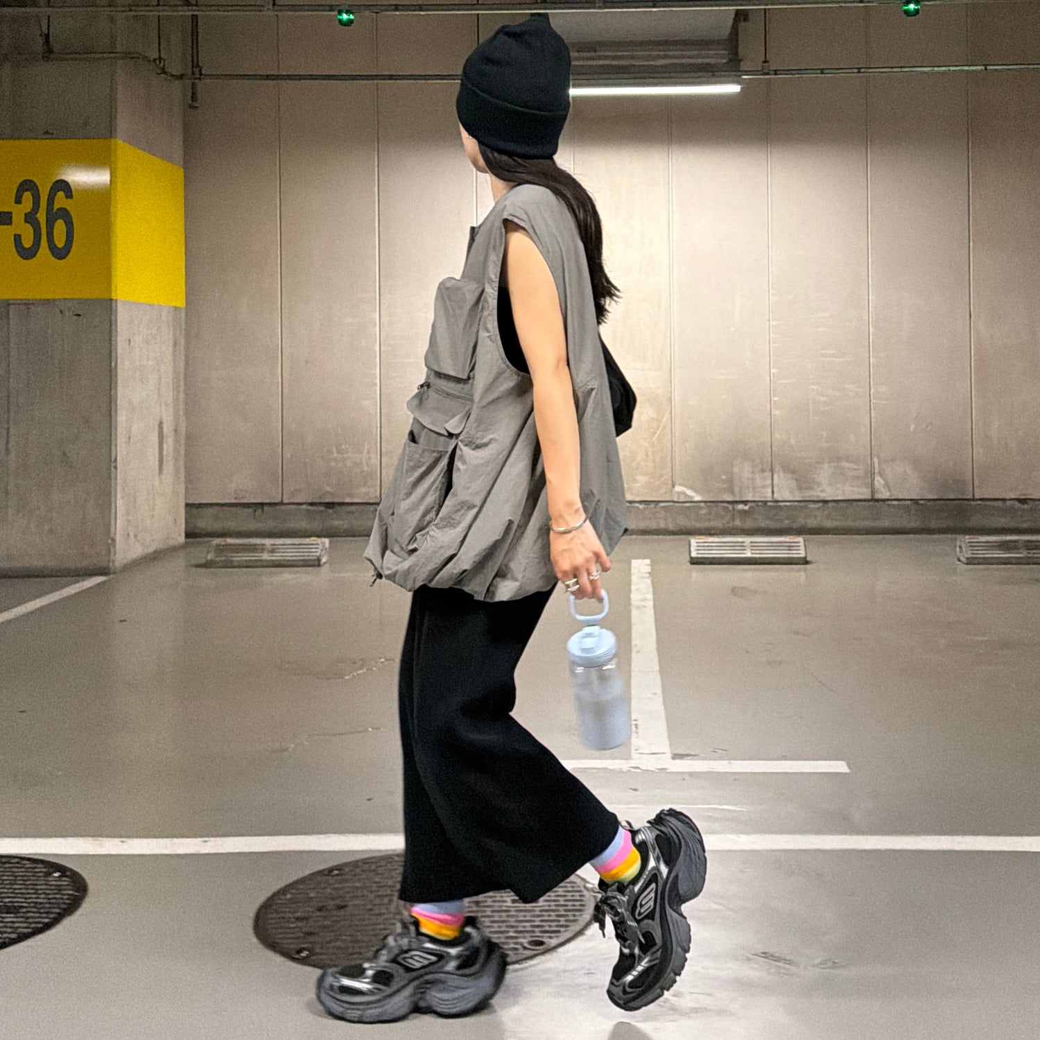 9pockets buddy vest / gray