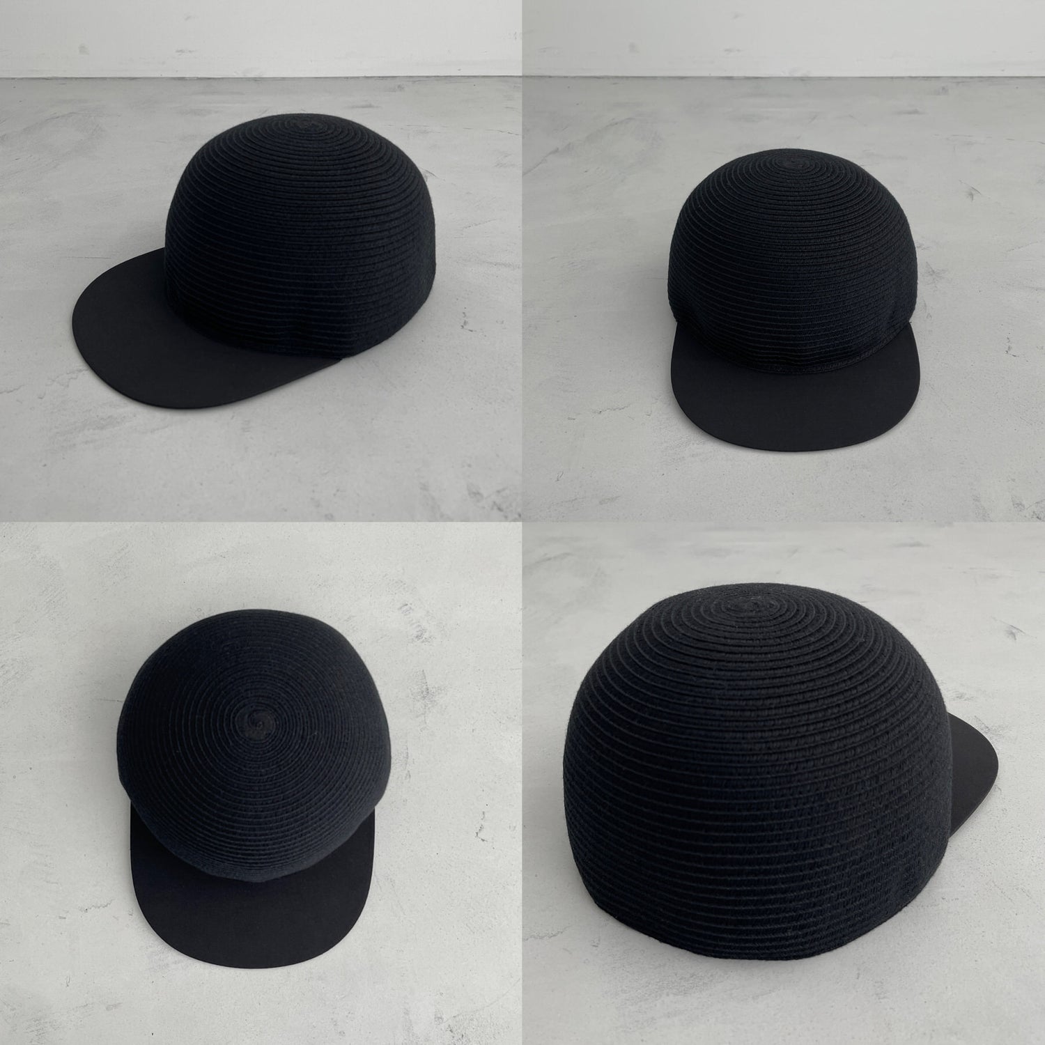 smooth UV cut cap / black