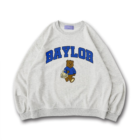 shopping bear sweat / oatmeal