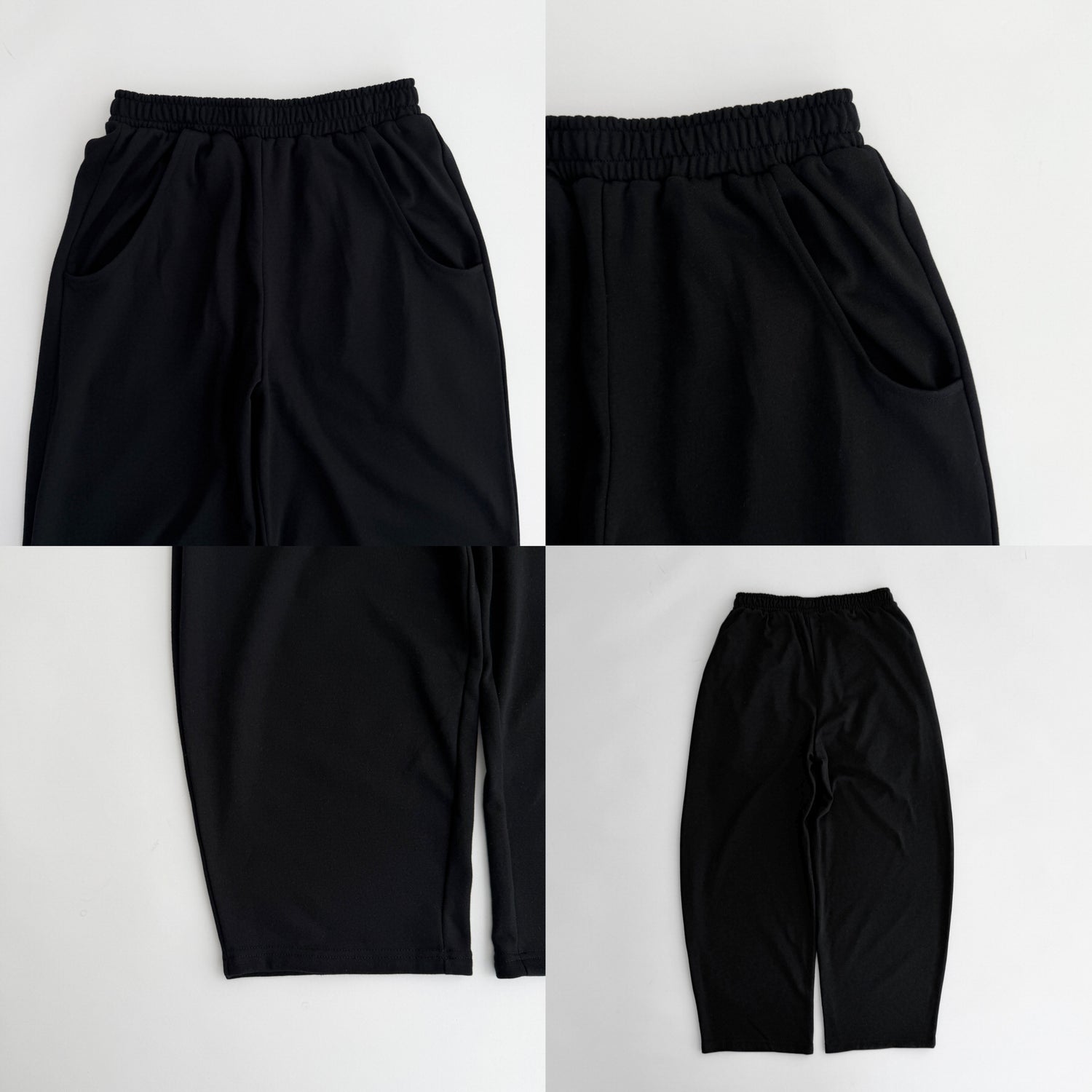 【2点SET】multi way sweat pants / black