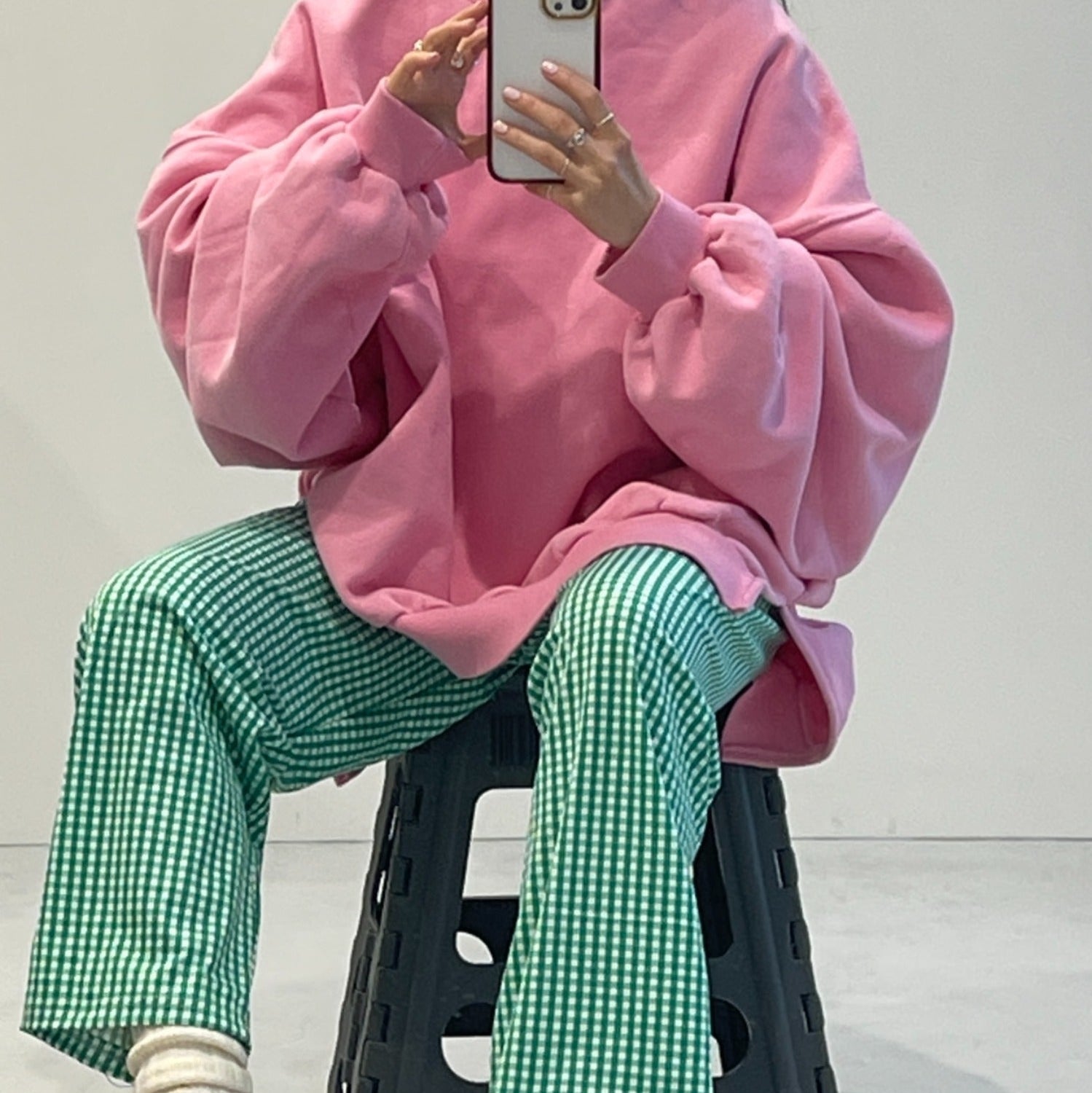 GIRLS TALK PANTS / GREEN