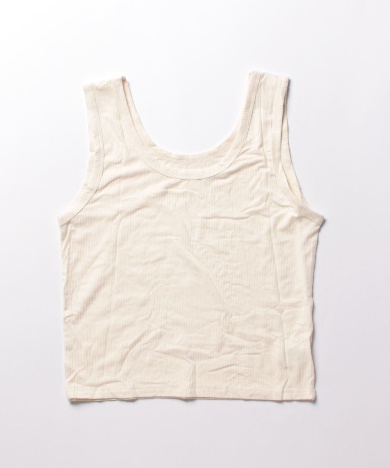 【2点SET】crochet vest + tank top set / beige