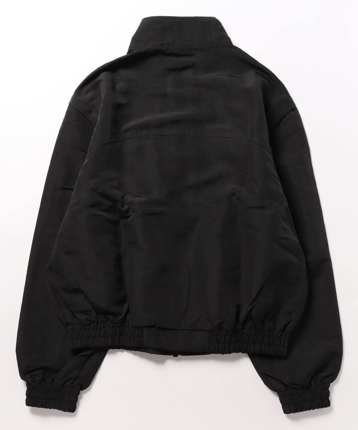 ブルゾンかと思いきや袖が取れてベストにもなるmulch way nylon blouson / black