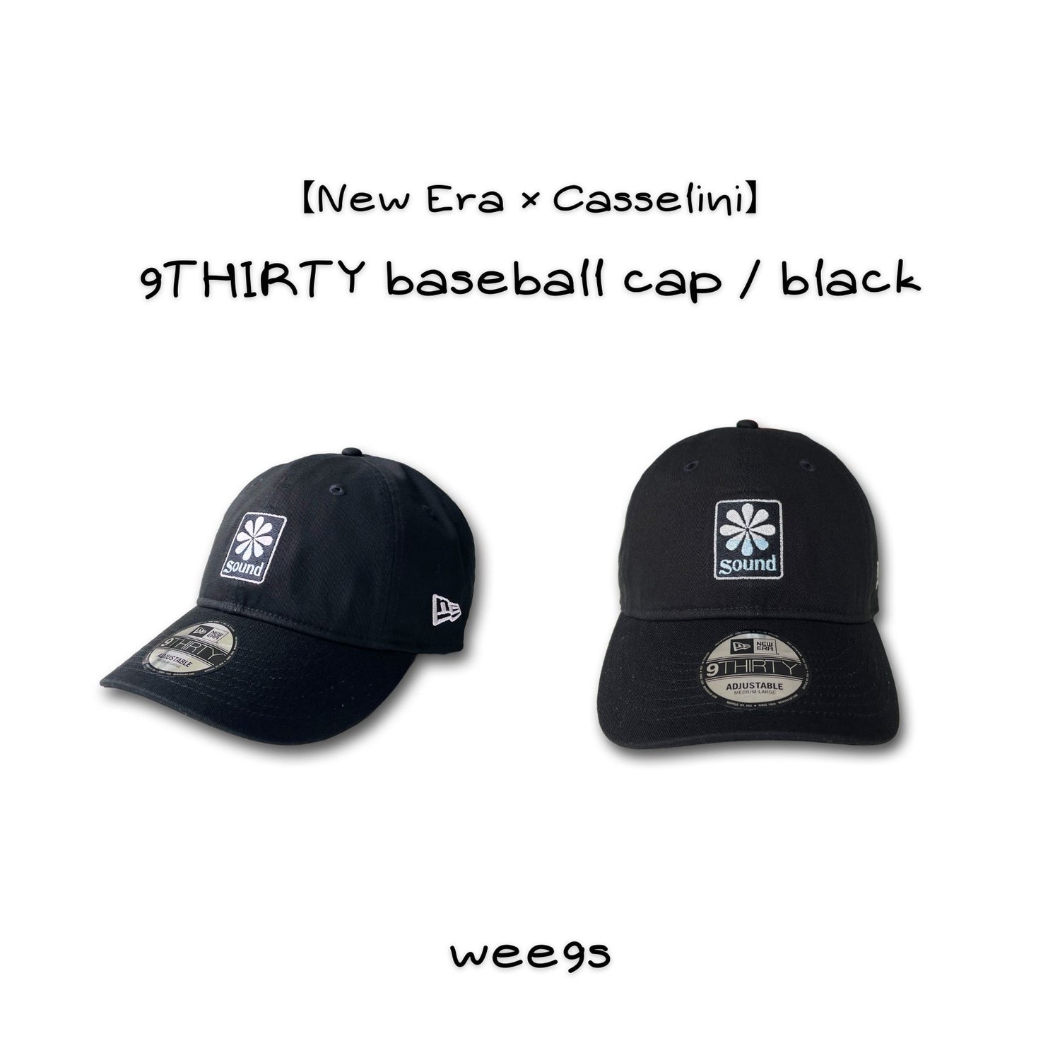 【New Era × Casselini】9THIRTY baseball cap