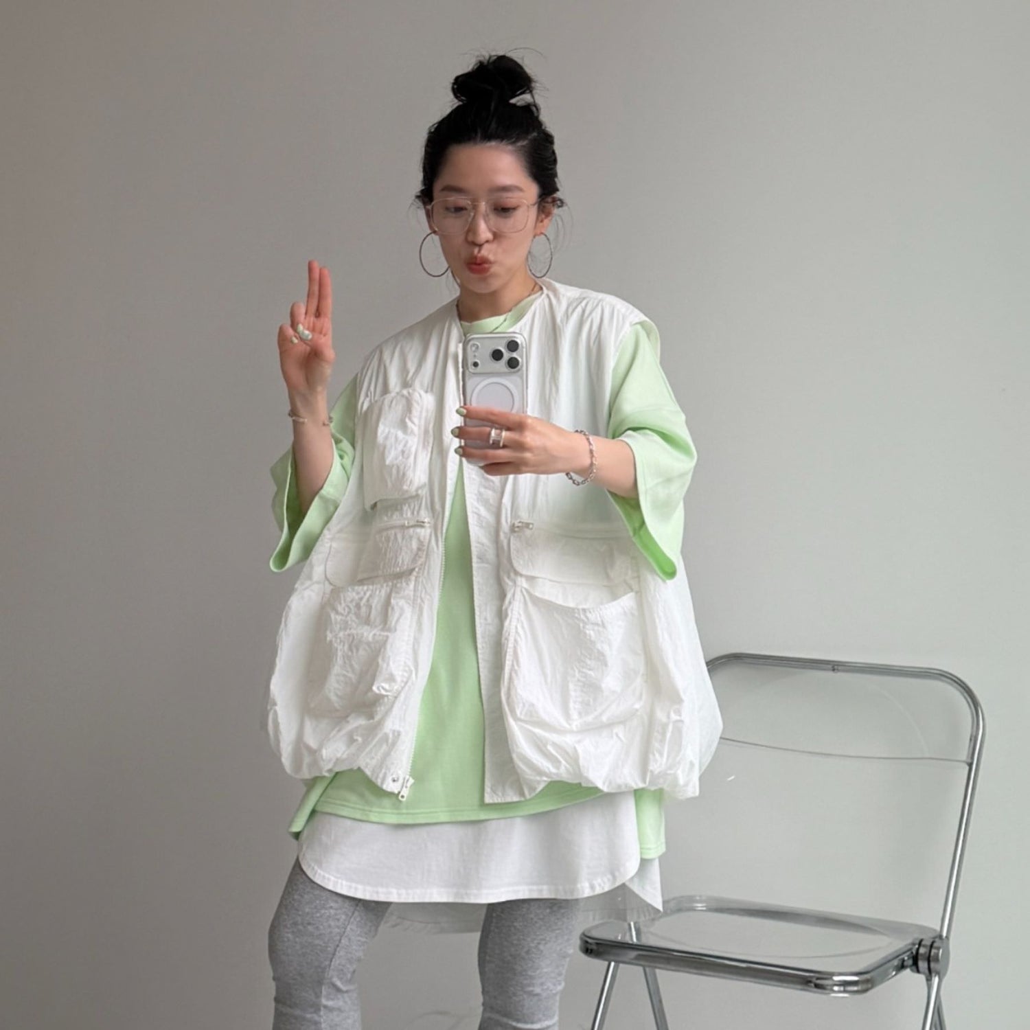 HANSODE sweatee / mint