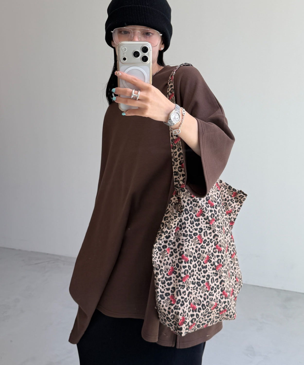 HANSODE sweatee / brown