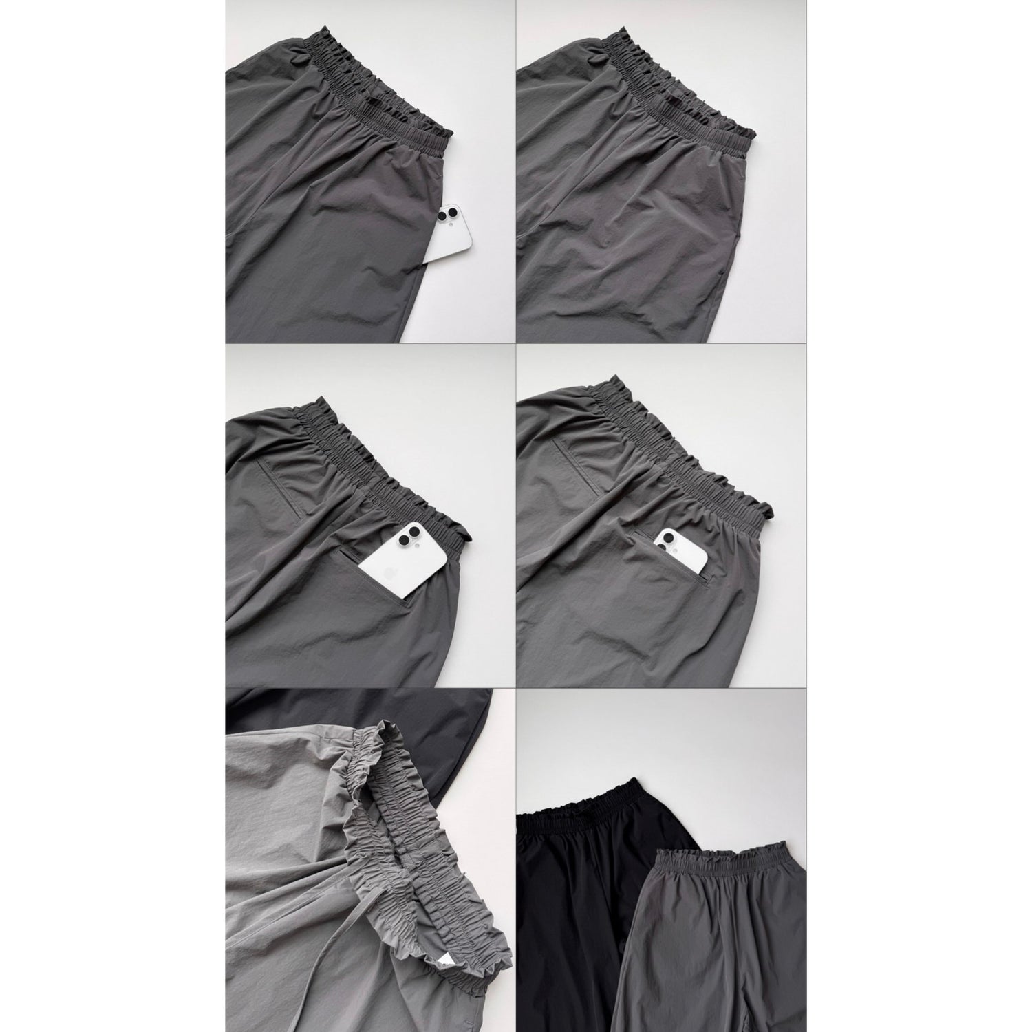 reikan pants / black