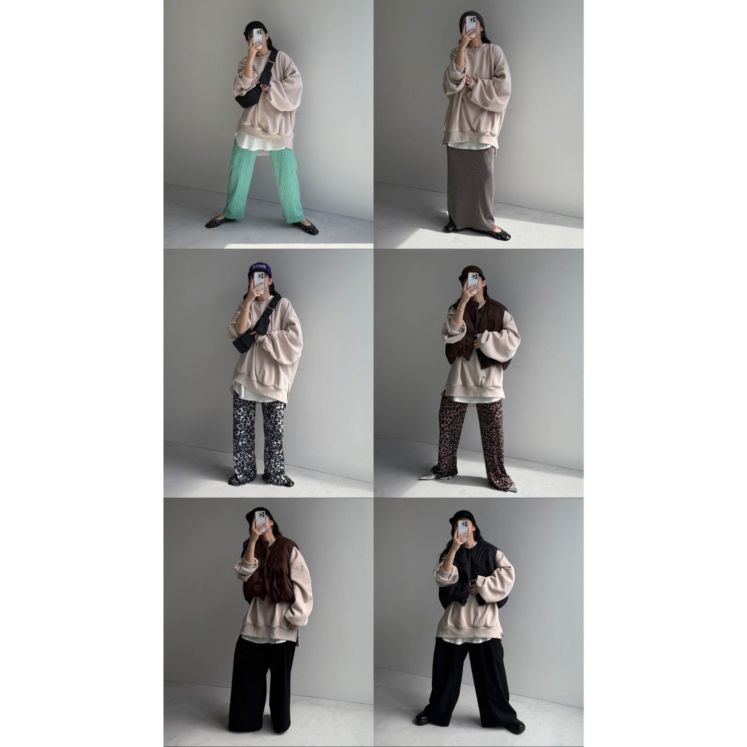 OSUMITSUKI sweat / cream [SHORT or FREE]