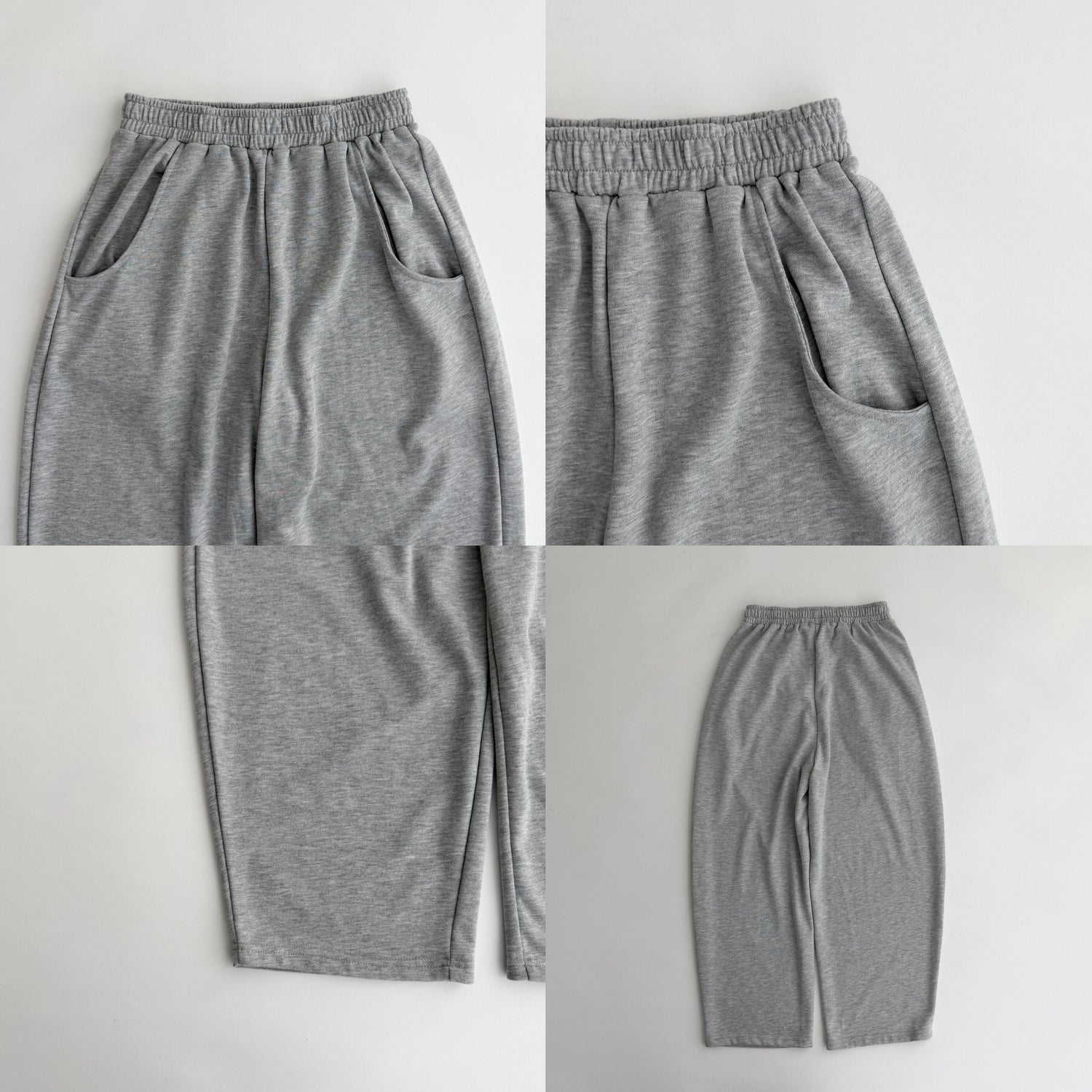 【2点SET】multi way sweat pants / gray