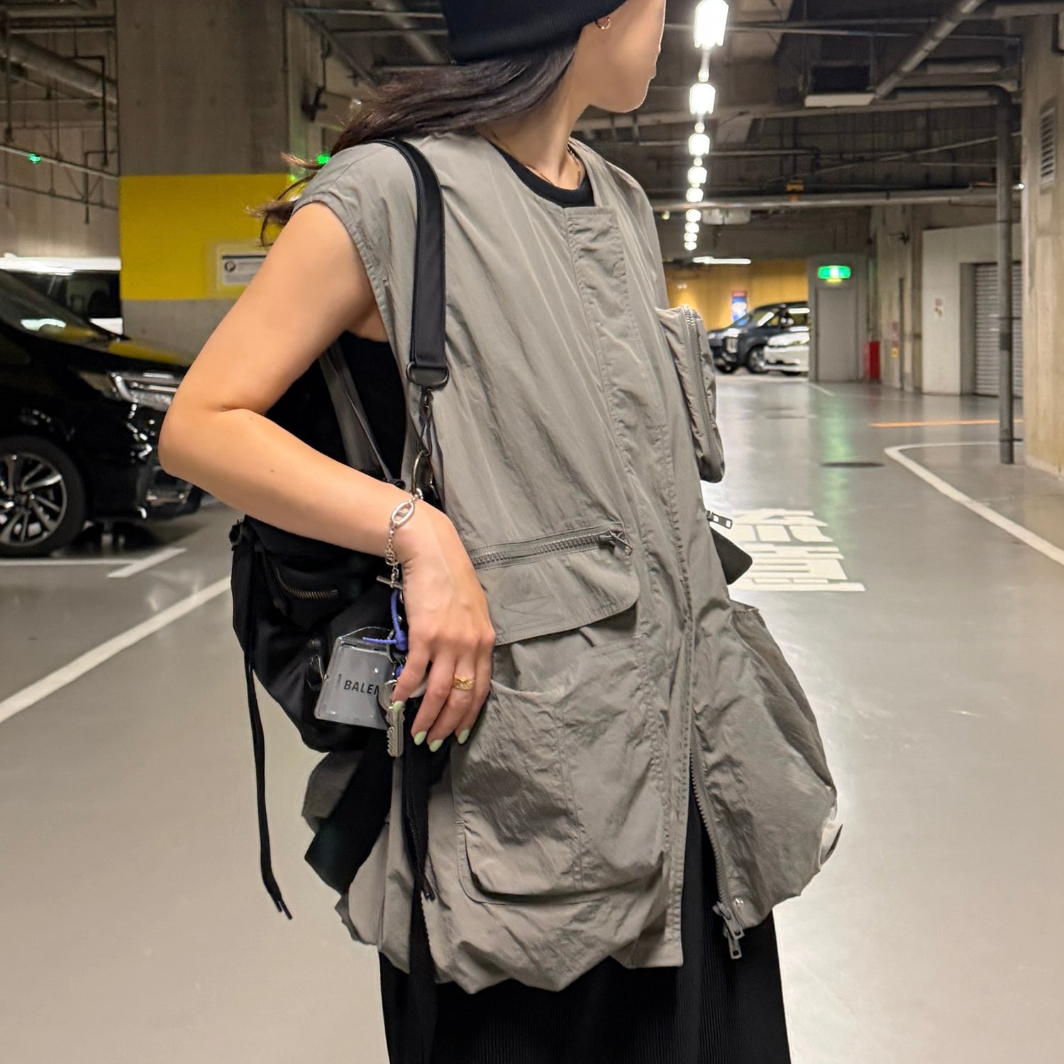 9pockets buddy vest / gray