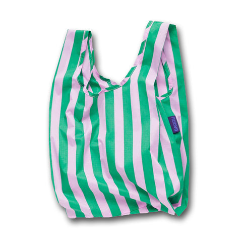 BABY BAGGU / stripe pink × green