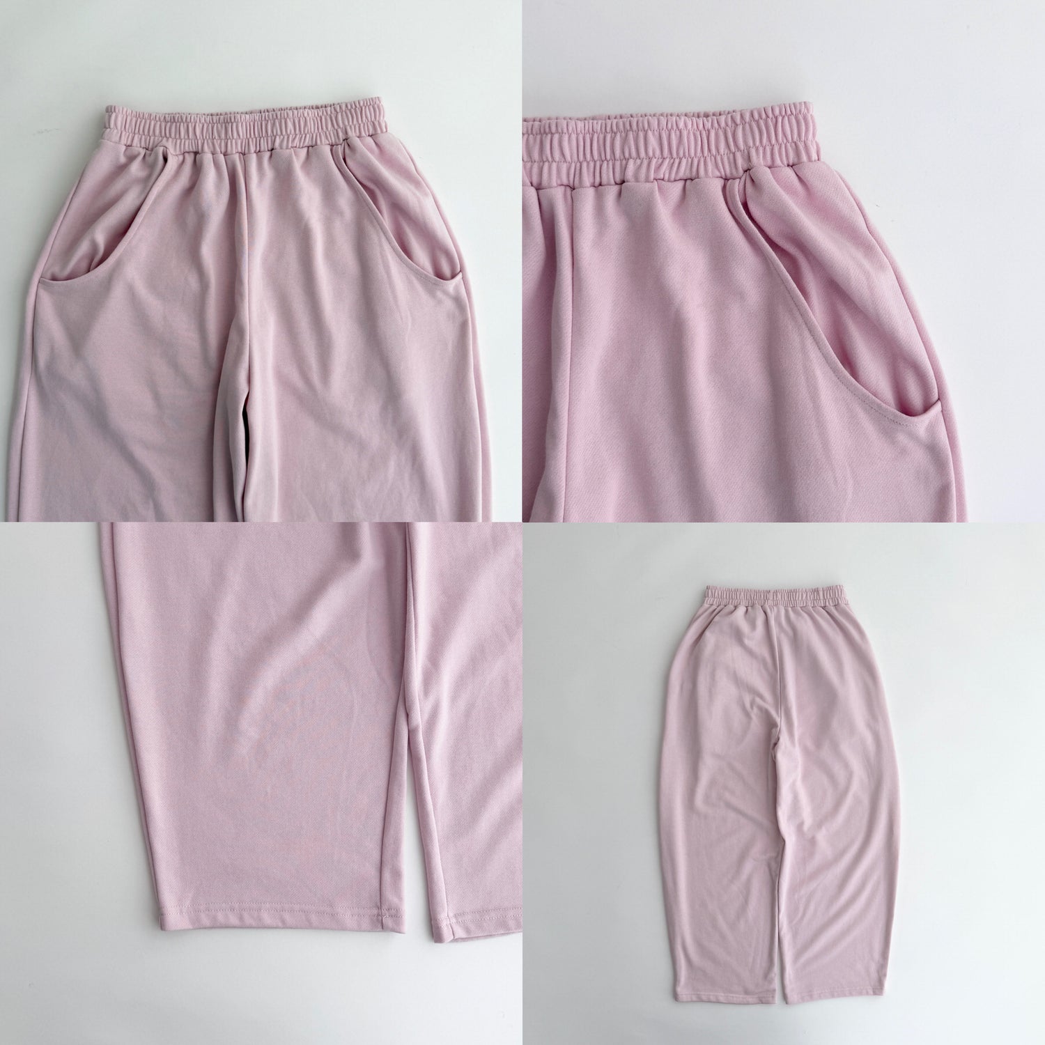 【2点SET】multi way sweat pants / pink