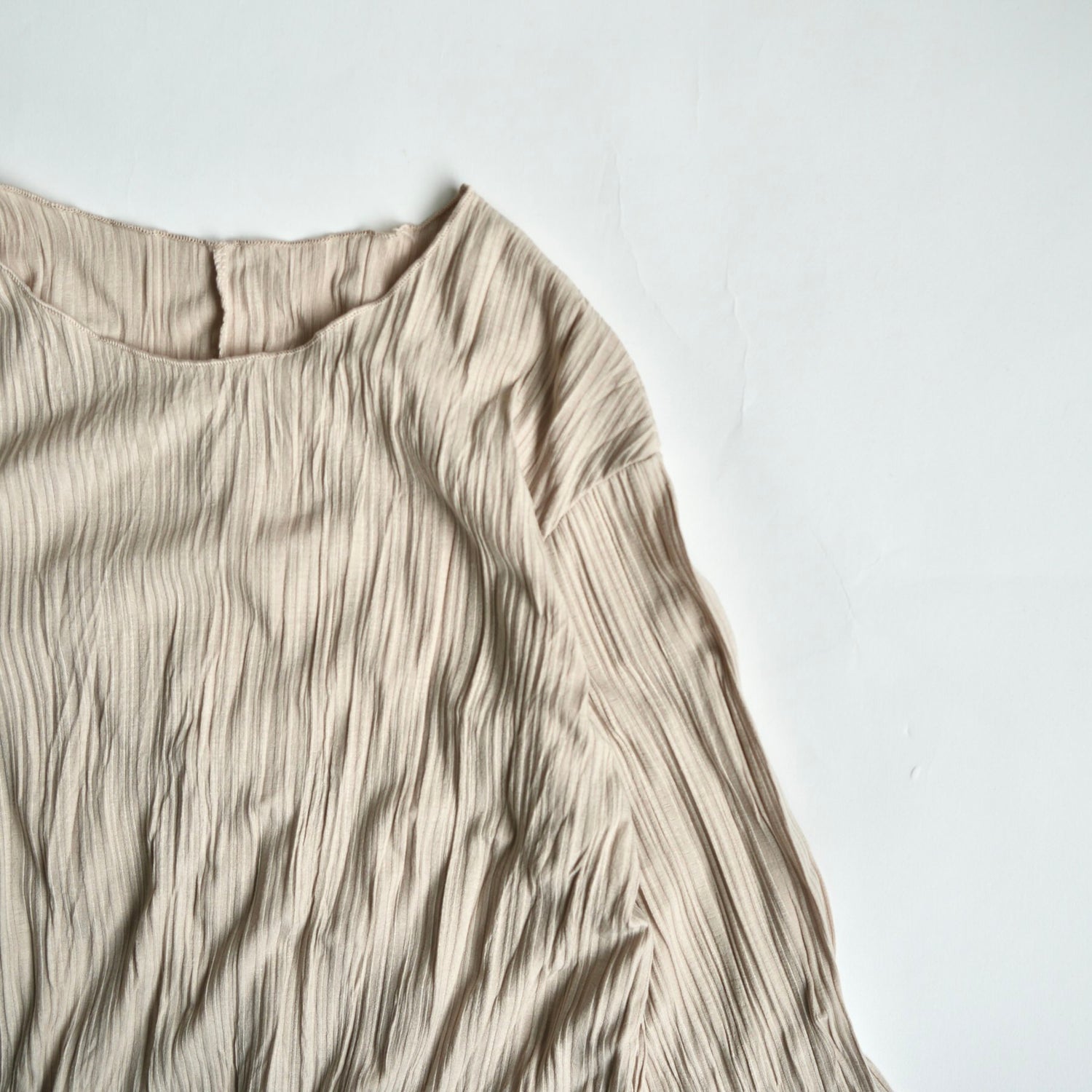 【SAMPLE】wave half one piece / beige