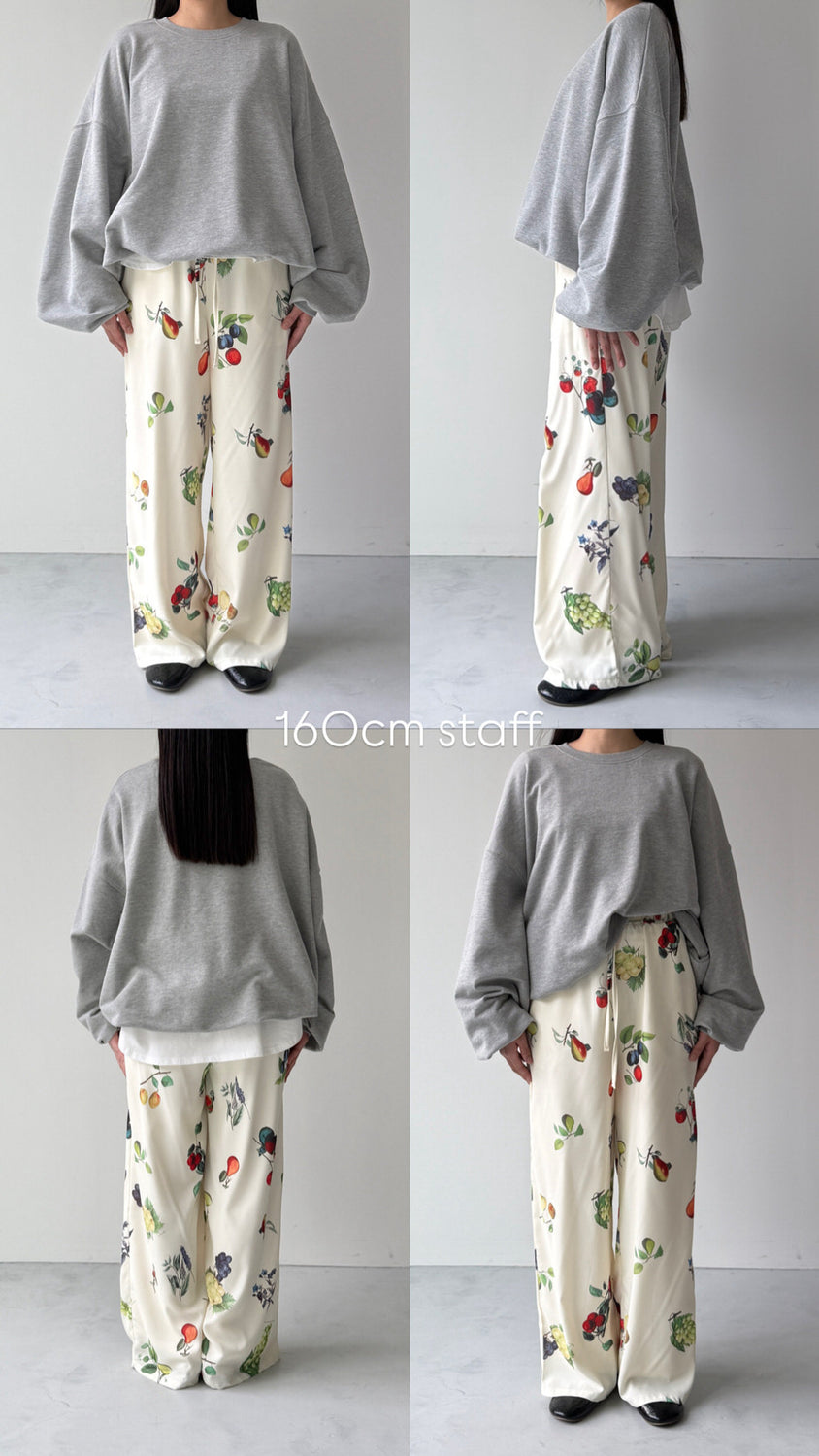 fruity pants / ivory