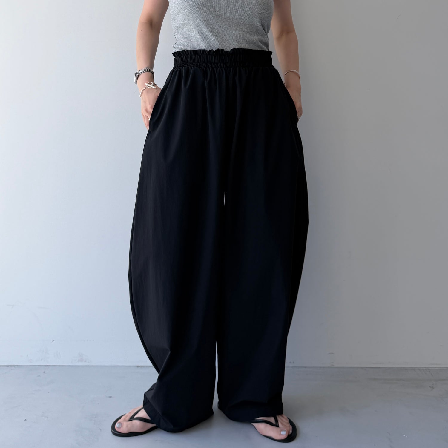 reikan pants / black