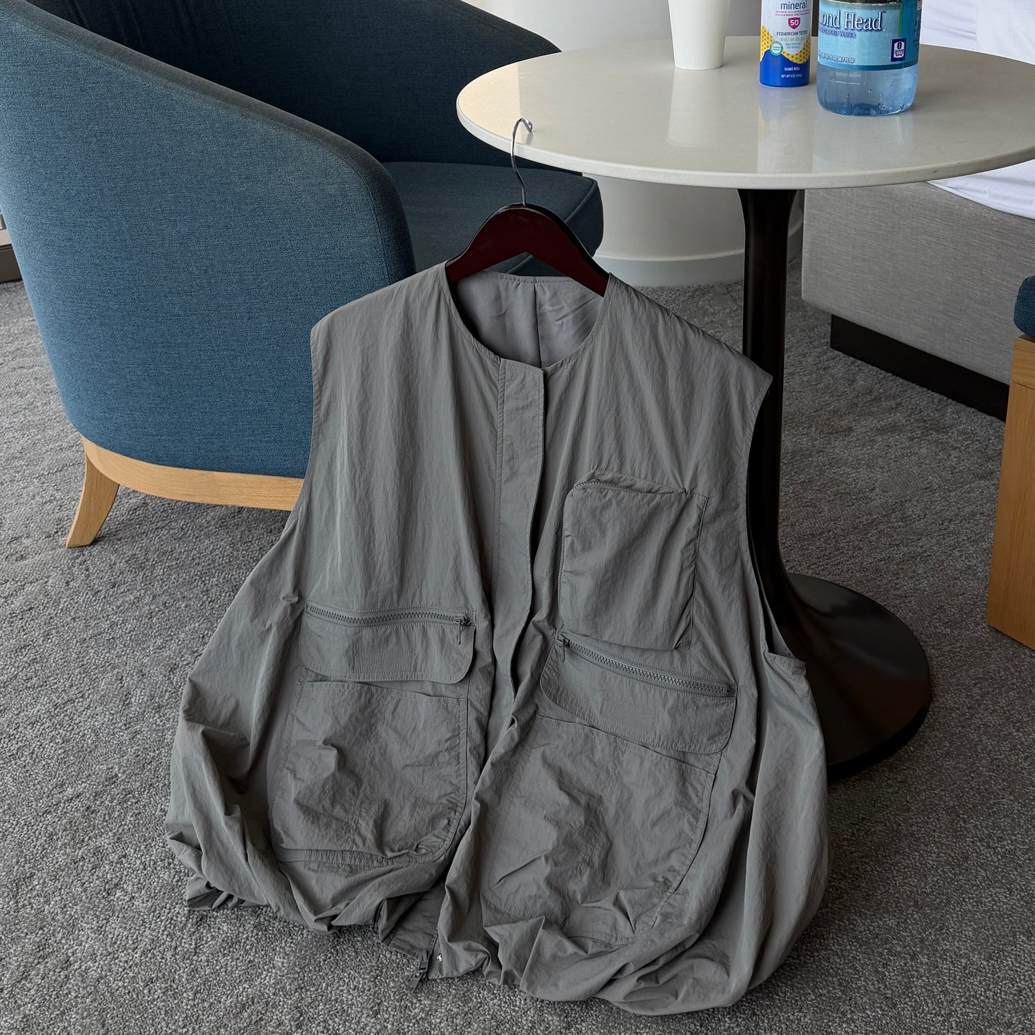 9pockets buddy vest / gray