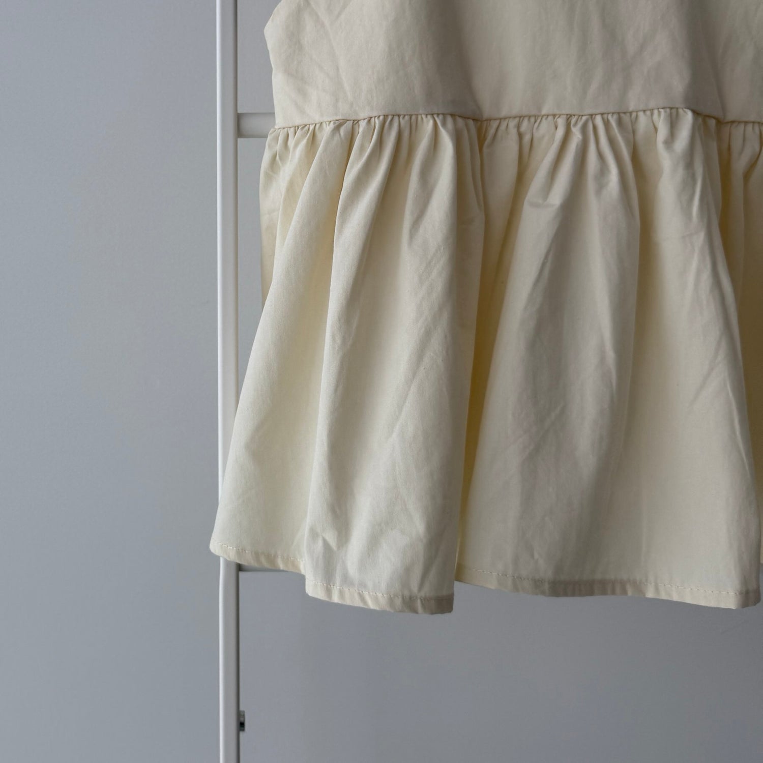 【SAMPLE】gather camisole / light yellow