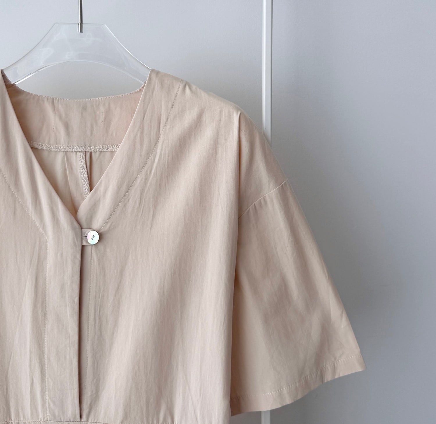 【SAMPLE】vneck all-in-one / ivory